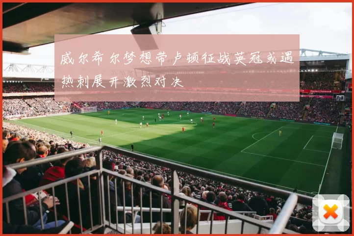 威尔希尔梦想带卢顿征战英冠或遇热刺展开激烈对决
