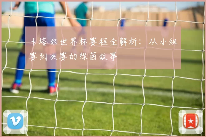 卡塔尔世界杯赛程全解析:从小组赛到决赛的绿茵故事
