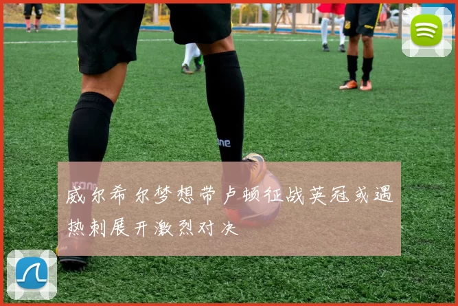 威尔希尔梦想带卢顿征战英冠或遇热刺展开激烈对决