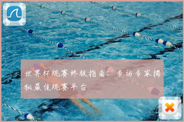 世界杯观赛终极指南:专访专家揭秘最佳观赛平台